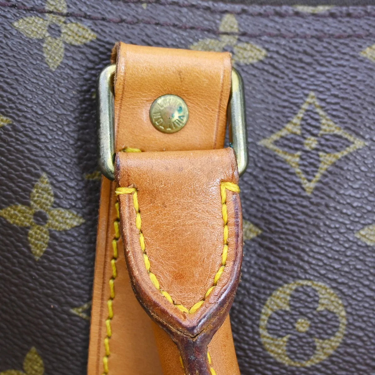Louis Vuitton Keepall Monogram Canvas Brown Canvas Travel Bag Bag (Pre-Owned)