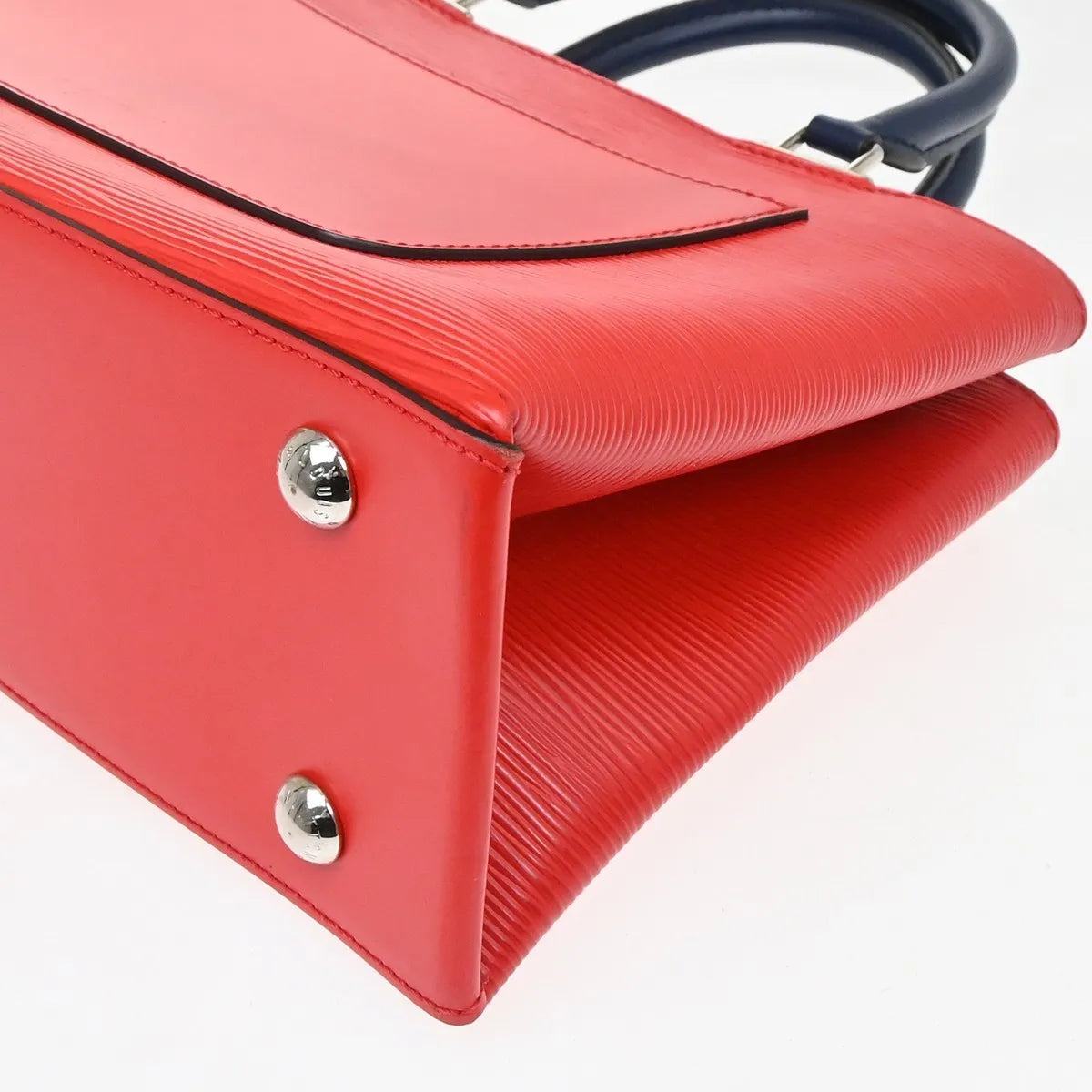 Louis Vuitton Kleber Epi Leather Red Leather Handbag (Pre-Owned)