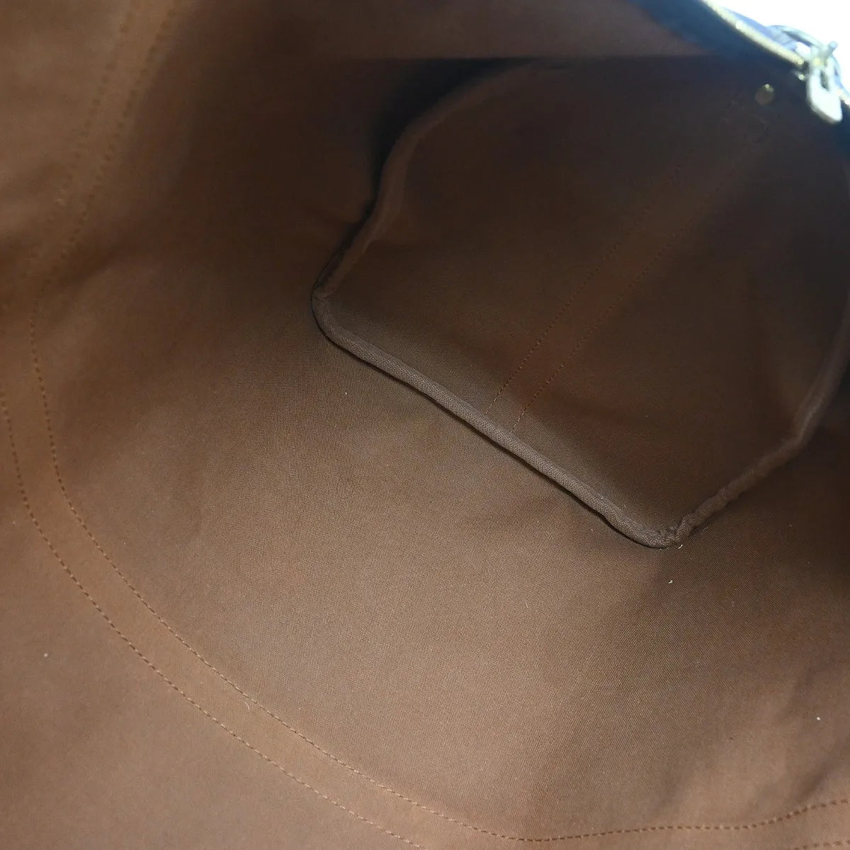 Louis Vuitton Keepall Bandouliere Bag Monogram Canvas Brown Canvas Travel Bag Bag (Pre-Owned)