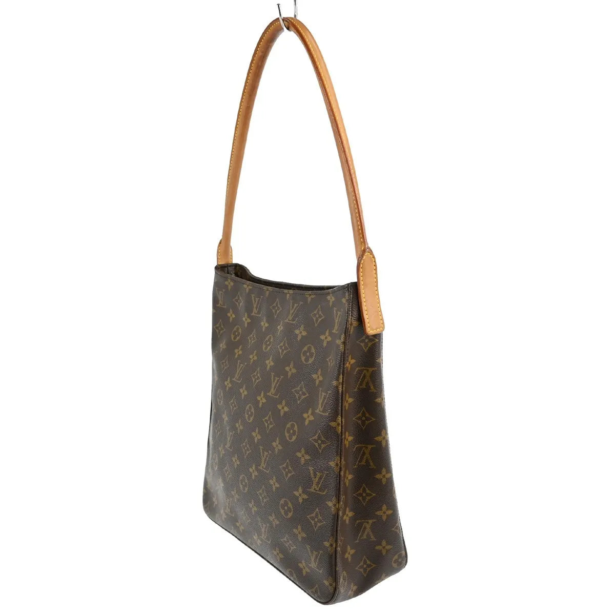 Louis Vuitton Monogram Looping Monogram Canvas Brown Canvas Handbag (Pre-Owned)