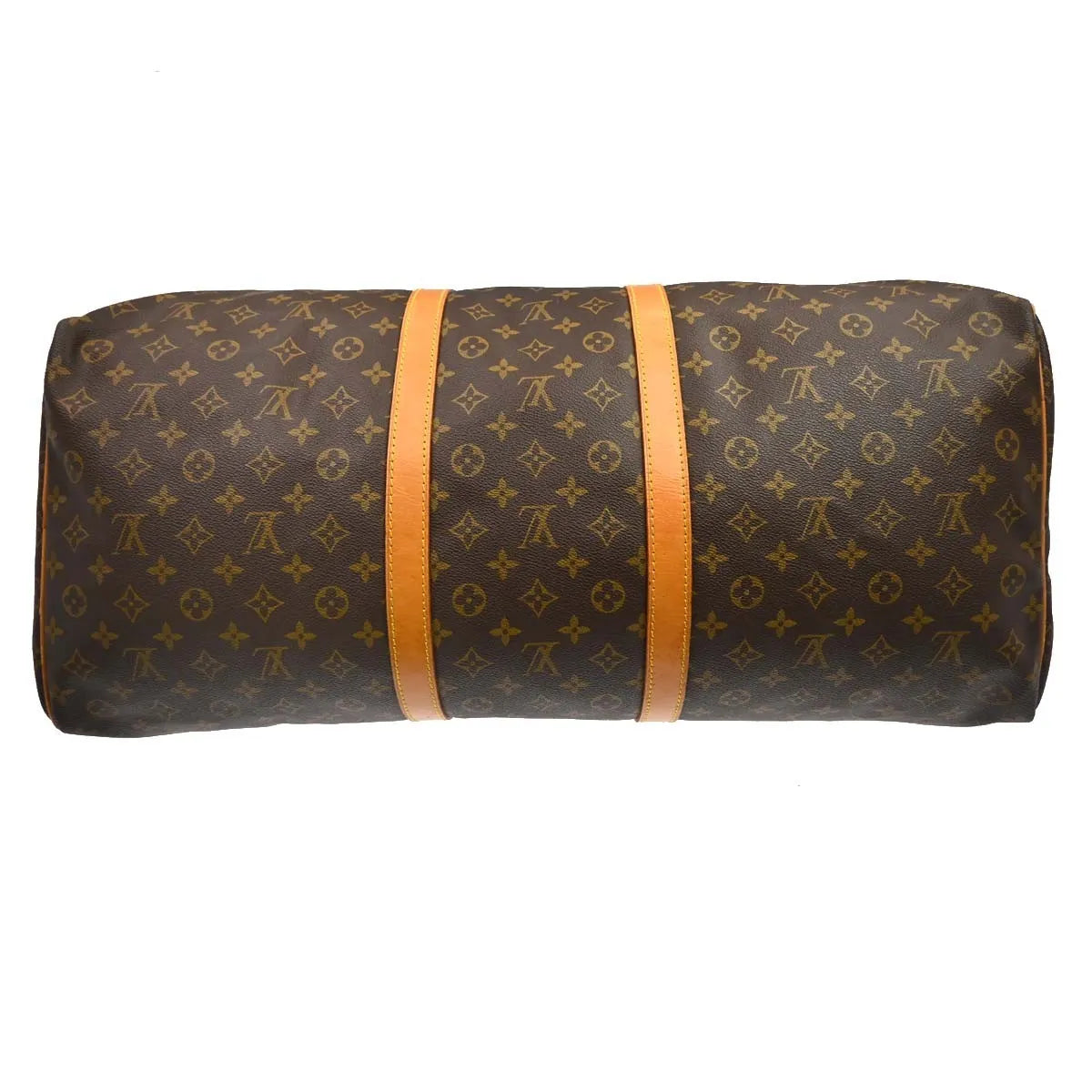 Louis Vuitton Keepall Monogram Canvas Brown Canvas Travel Bag Bag (Pre-Owned)