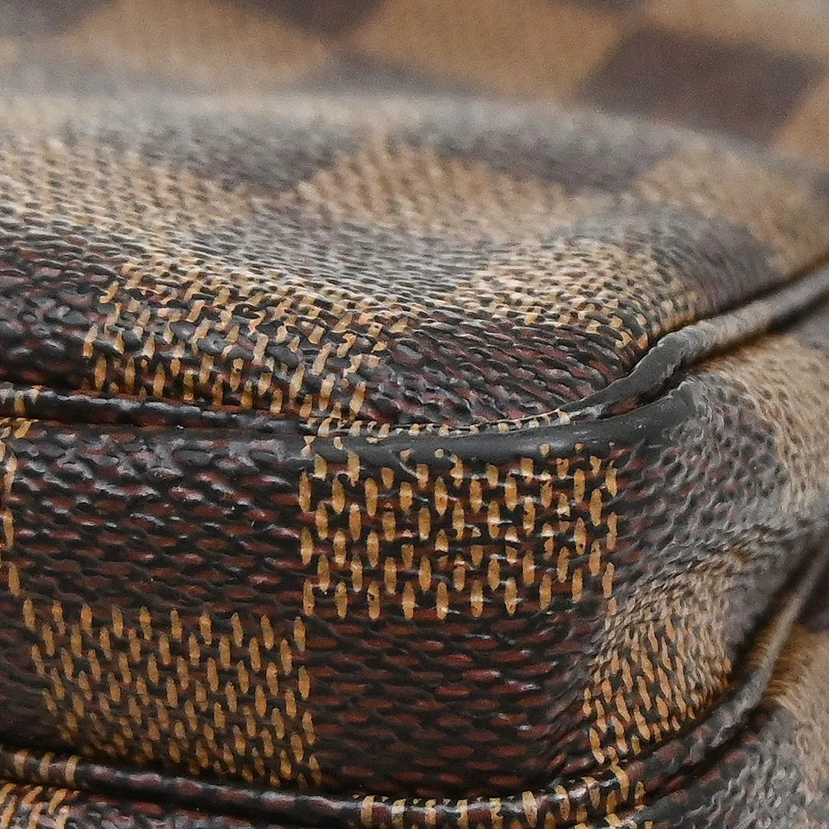 Louis Vuitton Naviglio Damier Brown Canvas Shoulder Bag Bag (Pre-Owned)