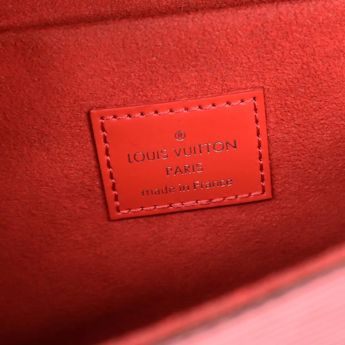 Louis Vuitton Felicie Chain Epi Leather Red Leather Clutche & Pouche Bag (Pre-Owned)