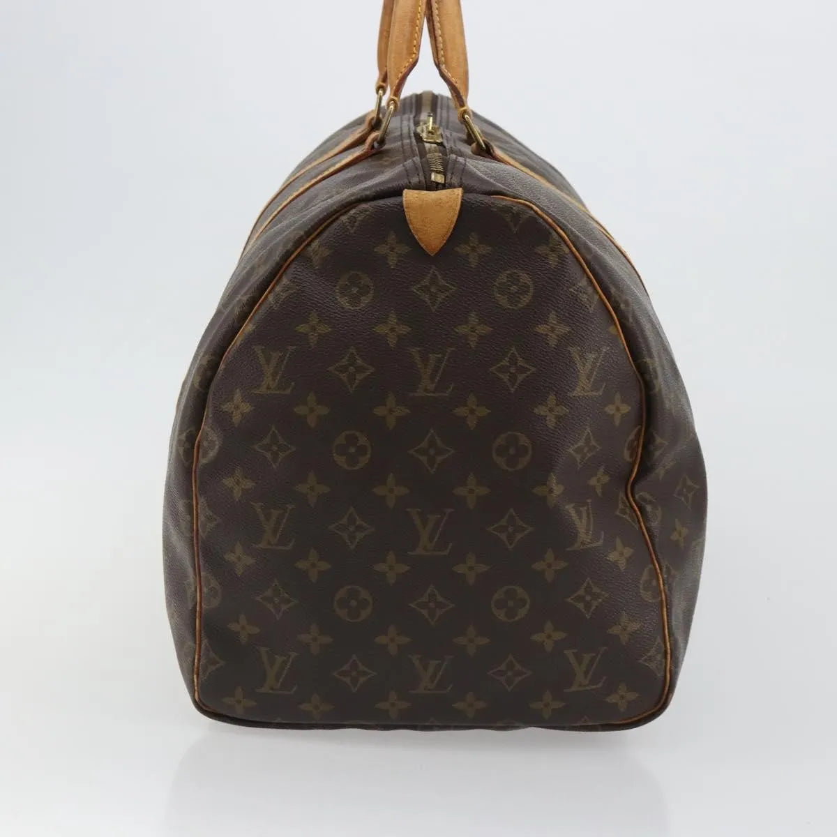Louis Vuitton Keepall Monogram Canvas Brown Canvas Travel Bag Bag (Pre-Owned)
