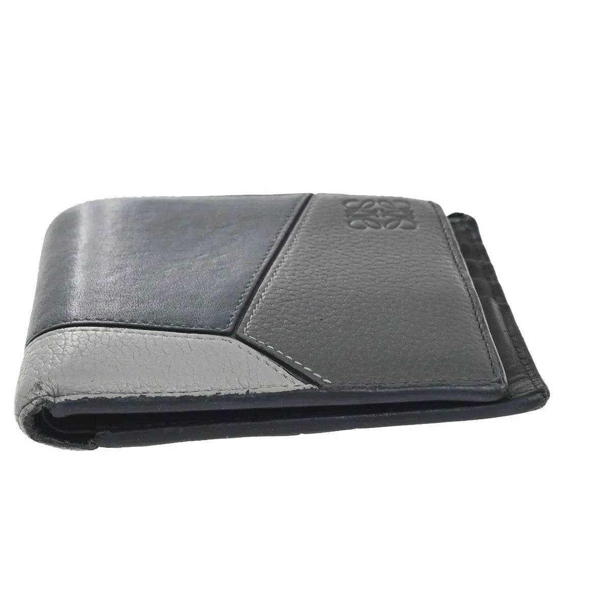 Loewe Puzzle Stitches Bifold Wallet Leather Multicolour Leather Wallets Accessory (Pre-Owned)