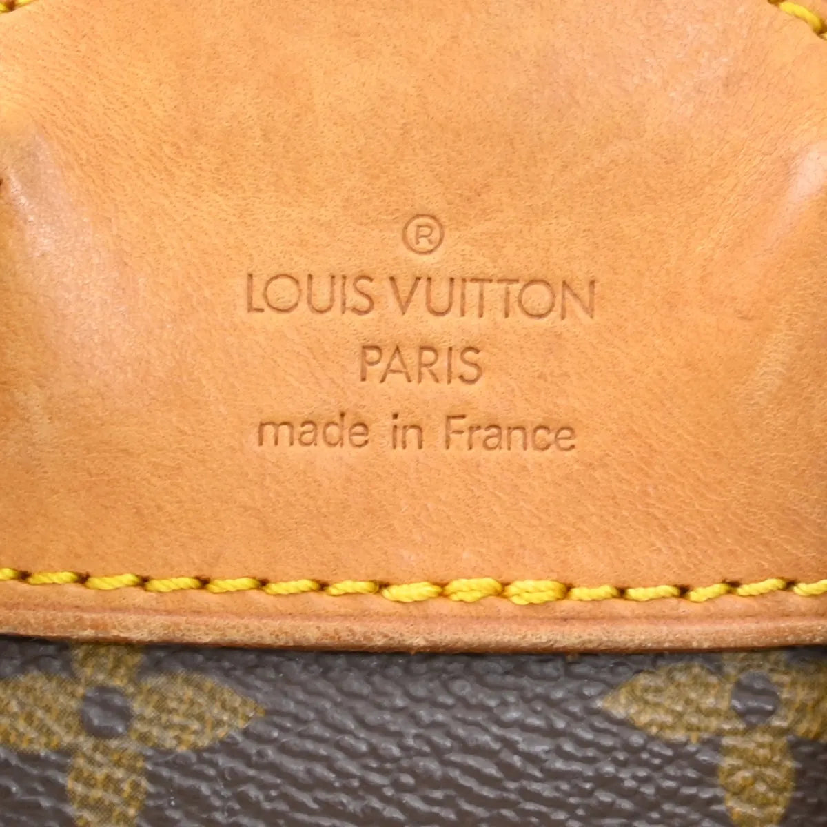 Louis Vuitton Vintage Montsouris Monogram Canvas Brown Canvas Backpack Bag (Pre-Owned)