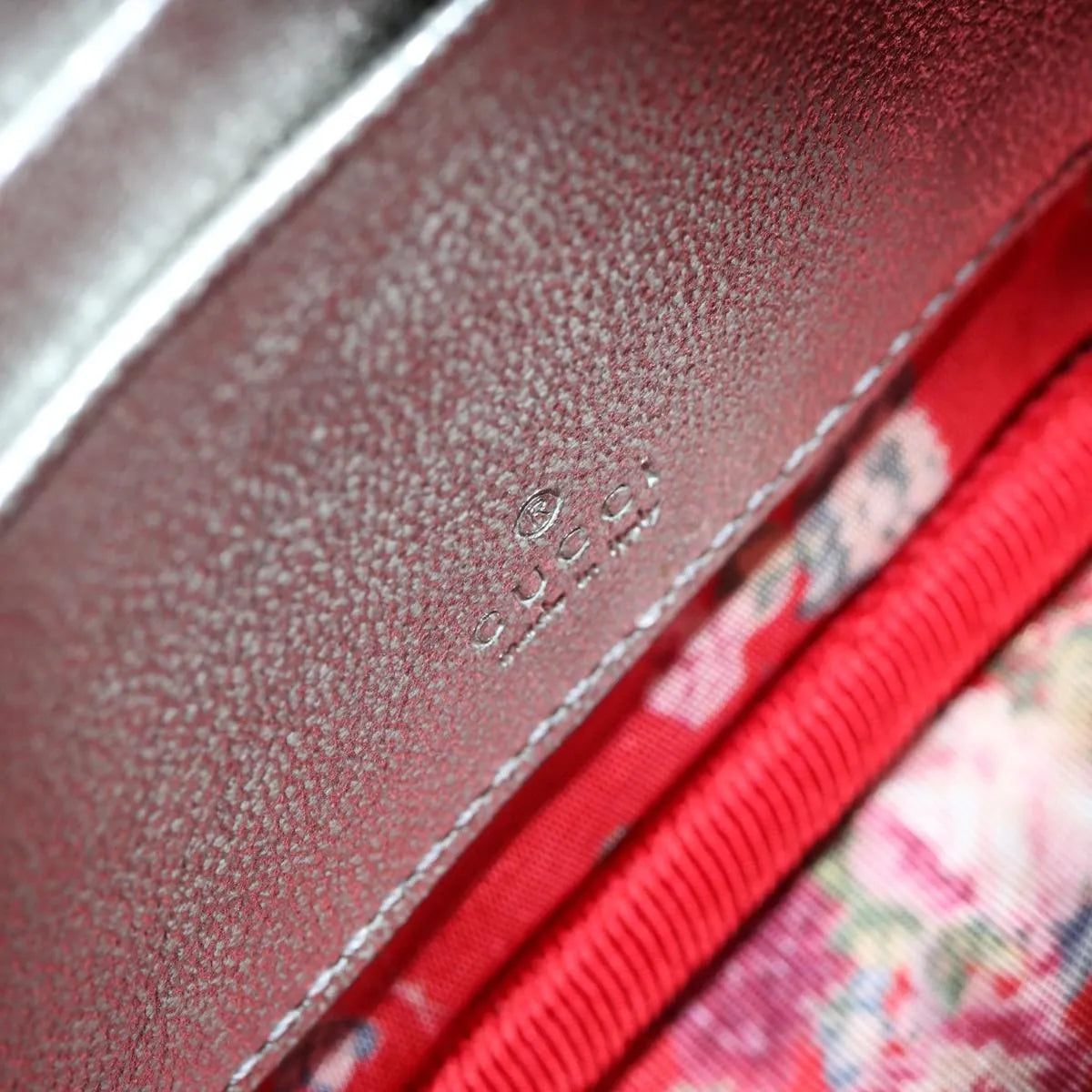 Gucci Trapuntata Camera Lambskin Multicolour Leather Shoulder Bag Bag (Pre-Owned)