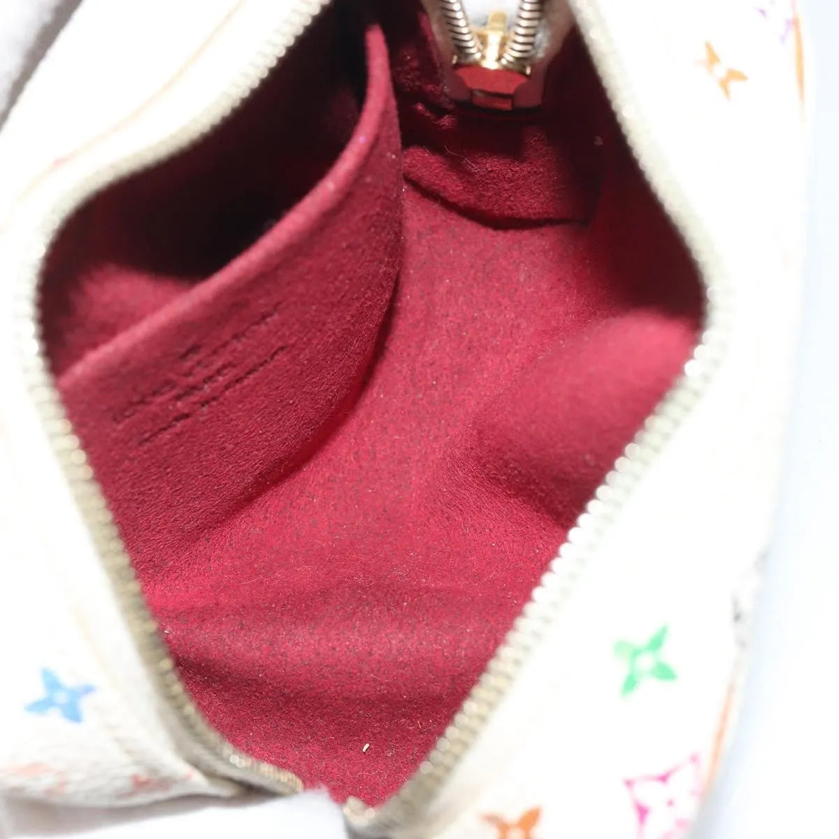 Louis Vuitton Wapity Trousse Monogram Multicolor White Canvas Clutche & Pouche Bag (Pre-Owned)