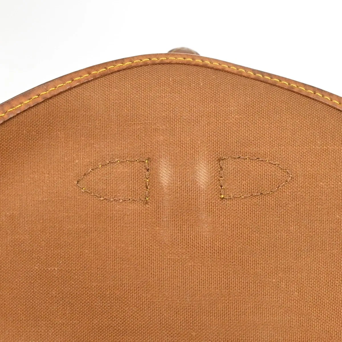 Louis Vuitton Saumur Monogram Brown Canvas Shoulder Bag Bag (Pre-Owned)