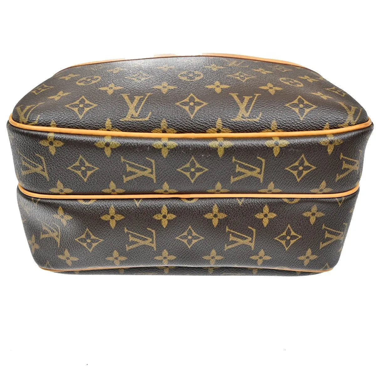 Louis Vuitton Reporter Monogram Canvas Brown Canvas Shoulder Bag Bag (Pre-Owned)