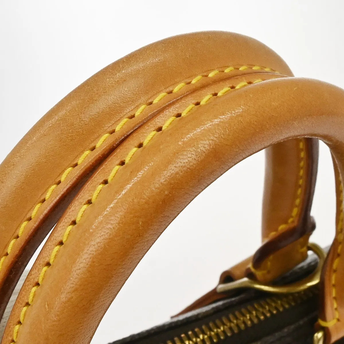 Louis Vuitton Vintage Alma Monogram Canvas Brown Canvas Handbag (Pre-Owned)