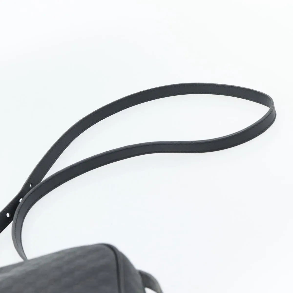 Gucci Bree Microguccissima Motif Gg Black Leather Shoulder Bag Bag (Pre-Owned)