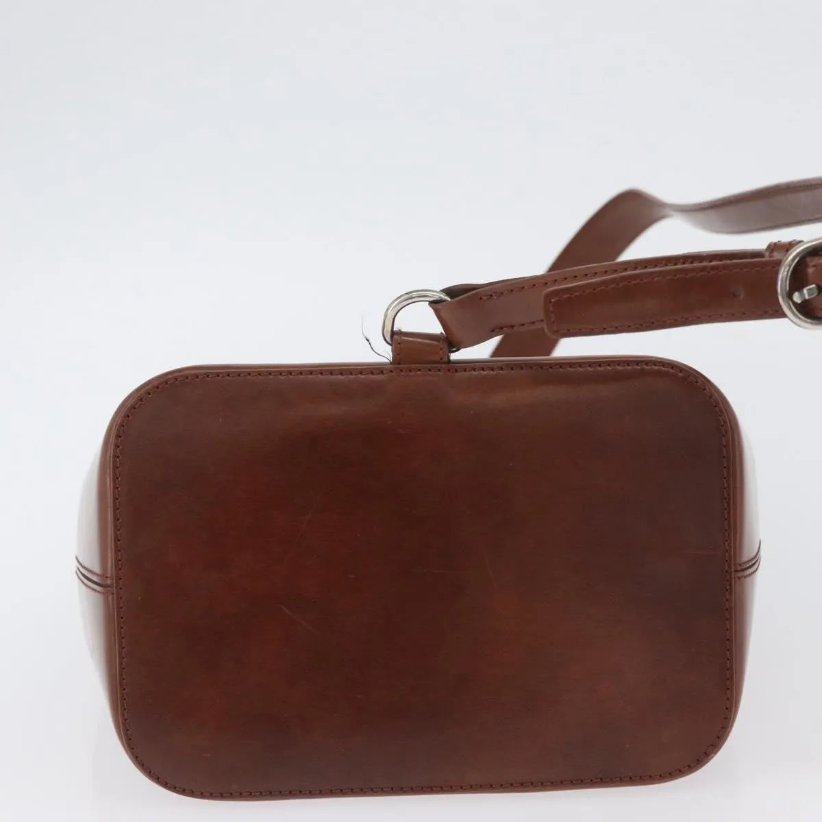 Cartier Panthère Shoulder Patent Leather Brown Leather Shoulder Bag Bag (Pre-Owned)