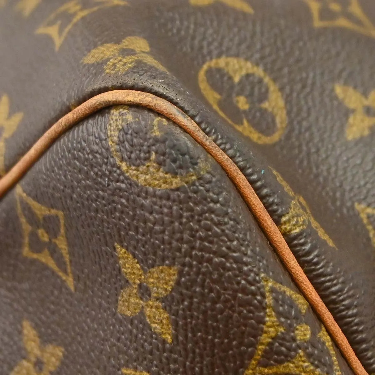 Louis Vuitton Keepall Monogram Canvas Brown Canvas Travel Bag Bag (Pre-Owned)