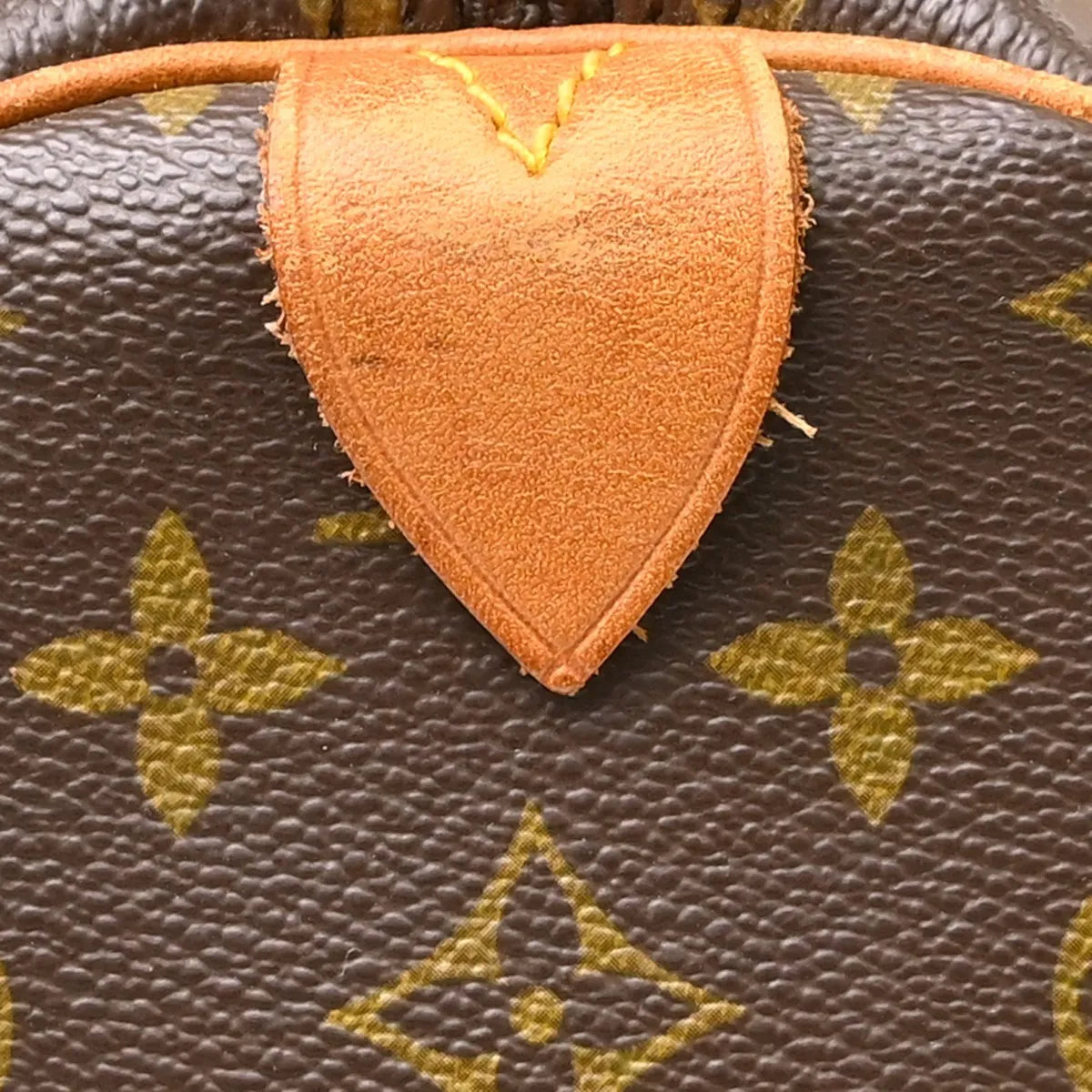 Louis Vuitton Keepall Monogram Brown Canvas Travel Bag Bag (Pre-Owned)