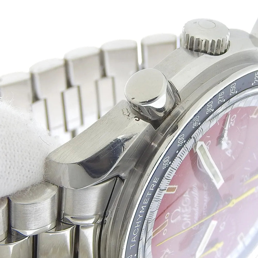 Omega Speedmaster Michael Schumacher Chronograph Automatic Watch Stainless Steel Watch (Pre-Owned)