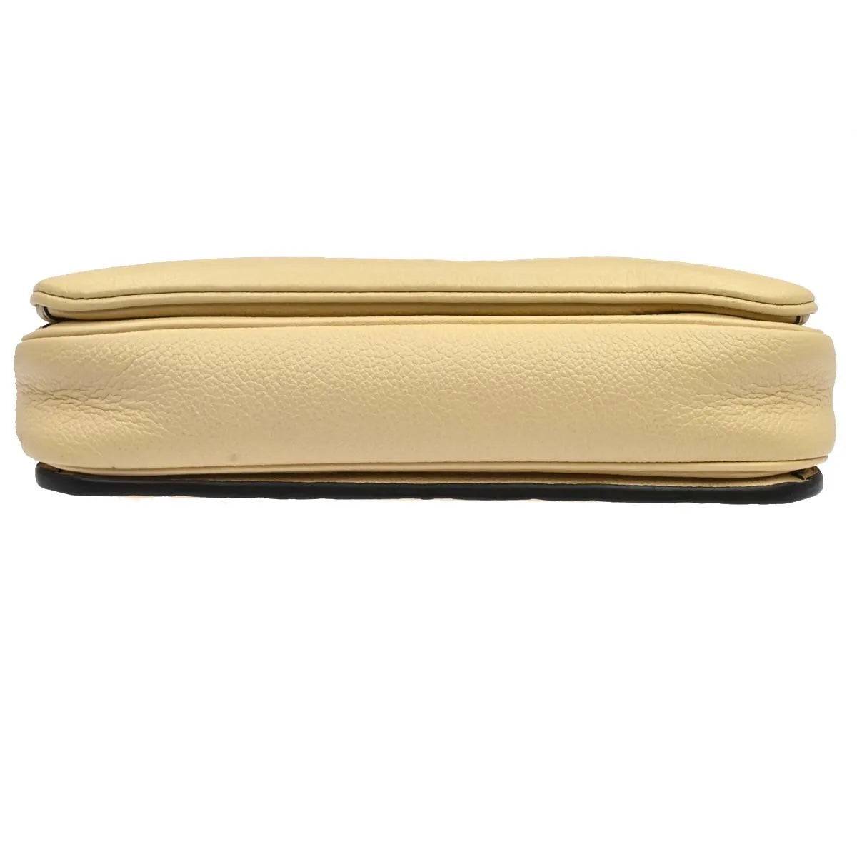 Louis Vuitton Braided Handle Pochette Metis Monogram Empreinte Leather Beige Leather Handbag (Pre-Owned)
