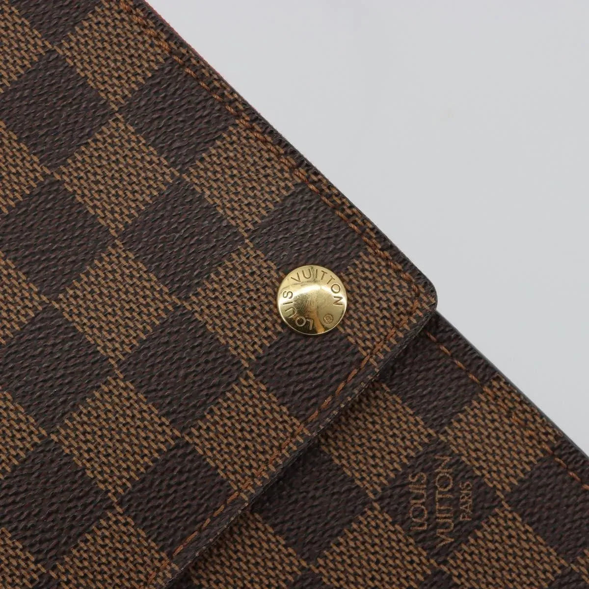 Louis Vuitton Portobello Messenger Damier Brown Canvas Shoulder Bag Bag (Pre-Owned)