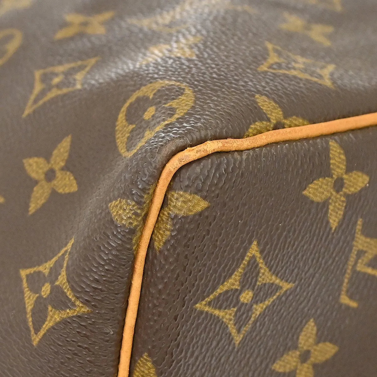 Louis Vuitton Keepall Monogram Canvas Brown Canvas Travel Bag Bag (Pre-Owned)