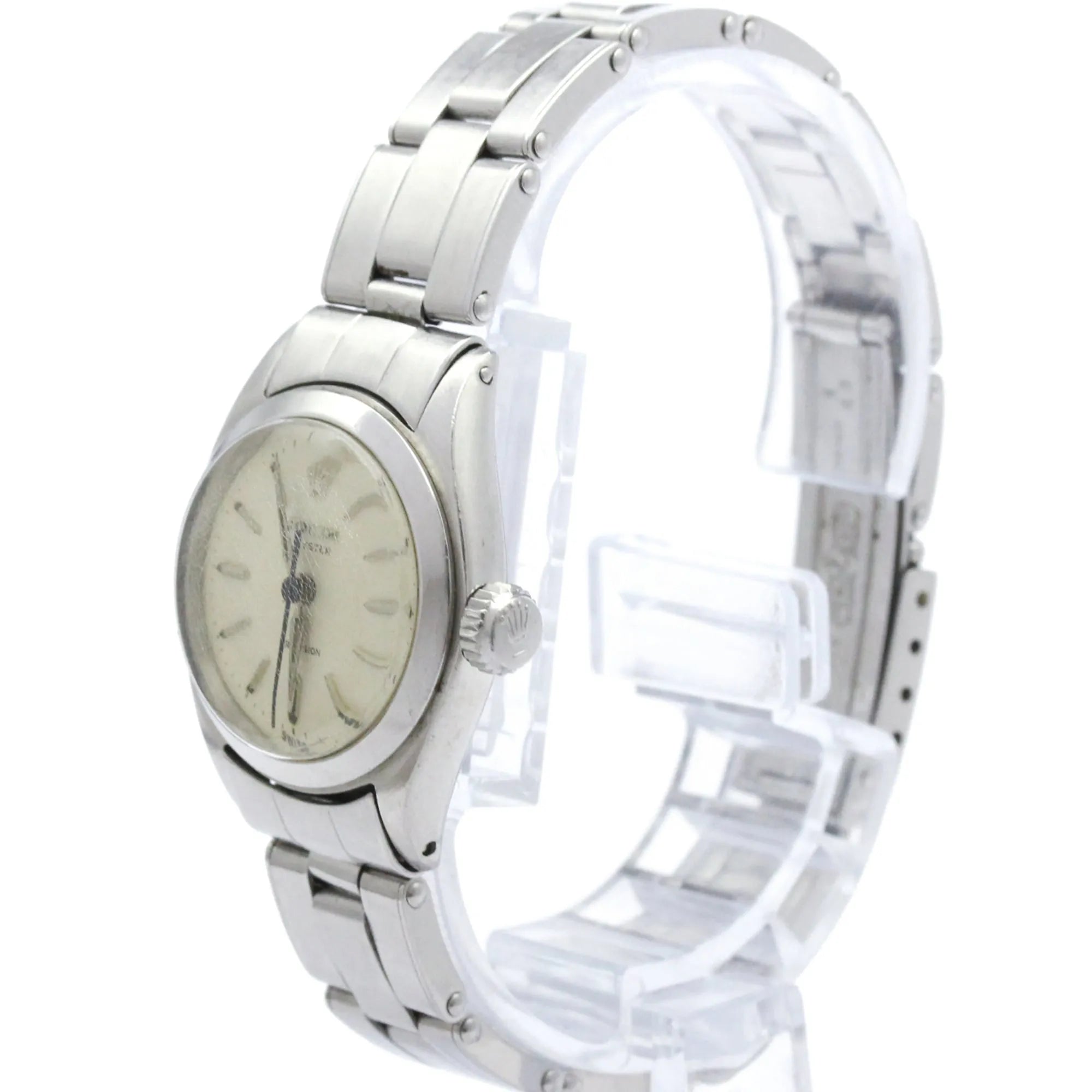 Rolex Oyster Precision Steel Watch (Pre-Owned)