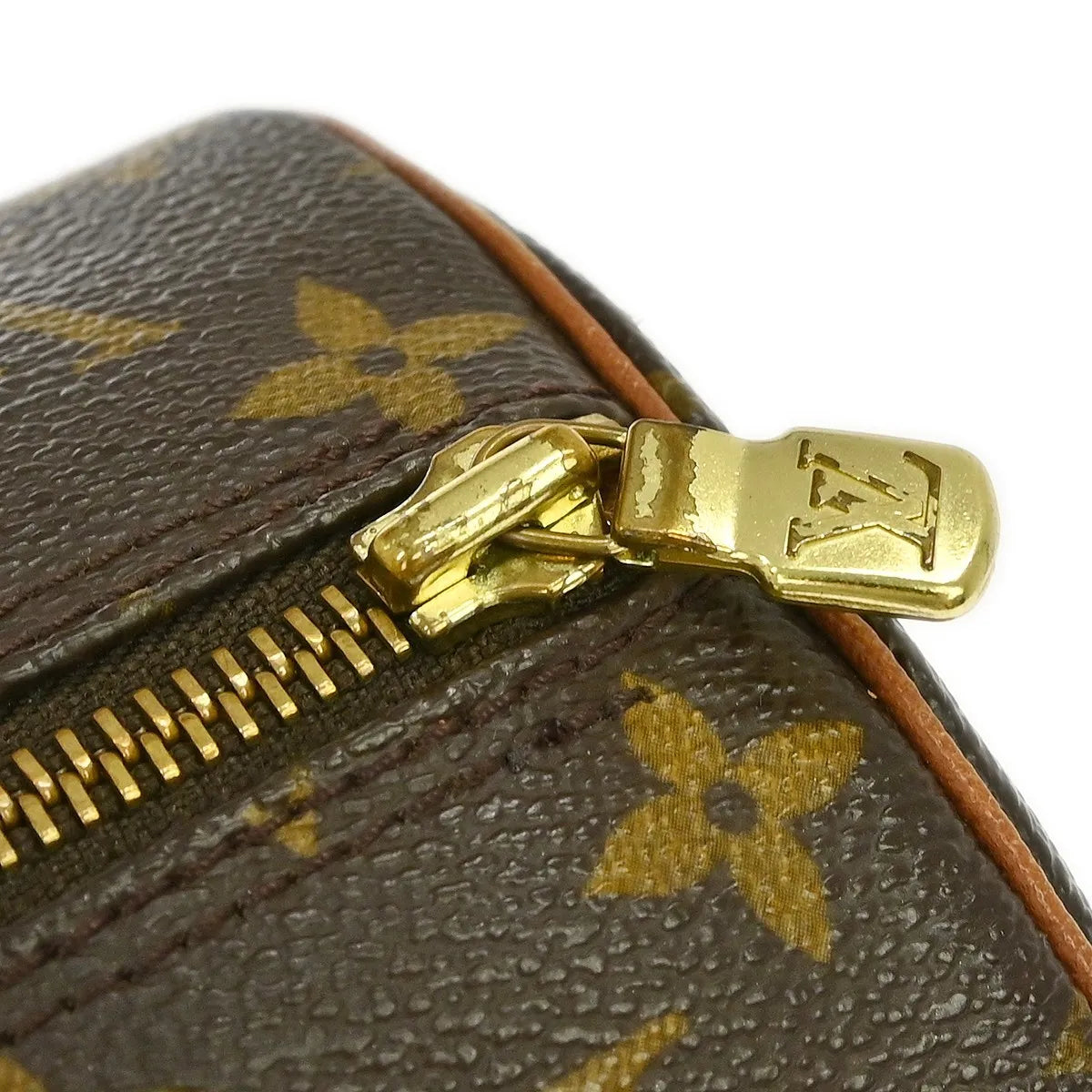 Louis Vuitton Papillon Handbag Monogram Canvas Brown Canvas Handbag (Pre-Owned)