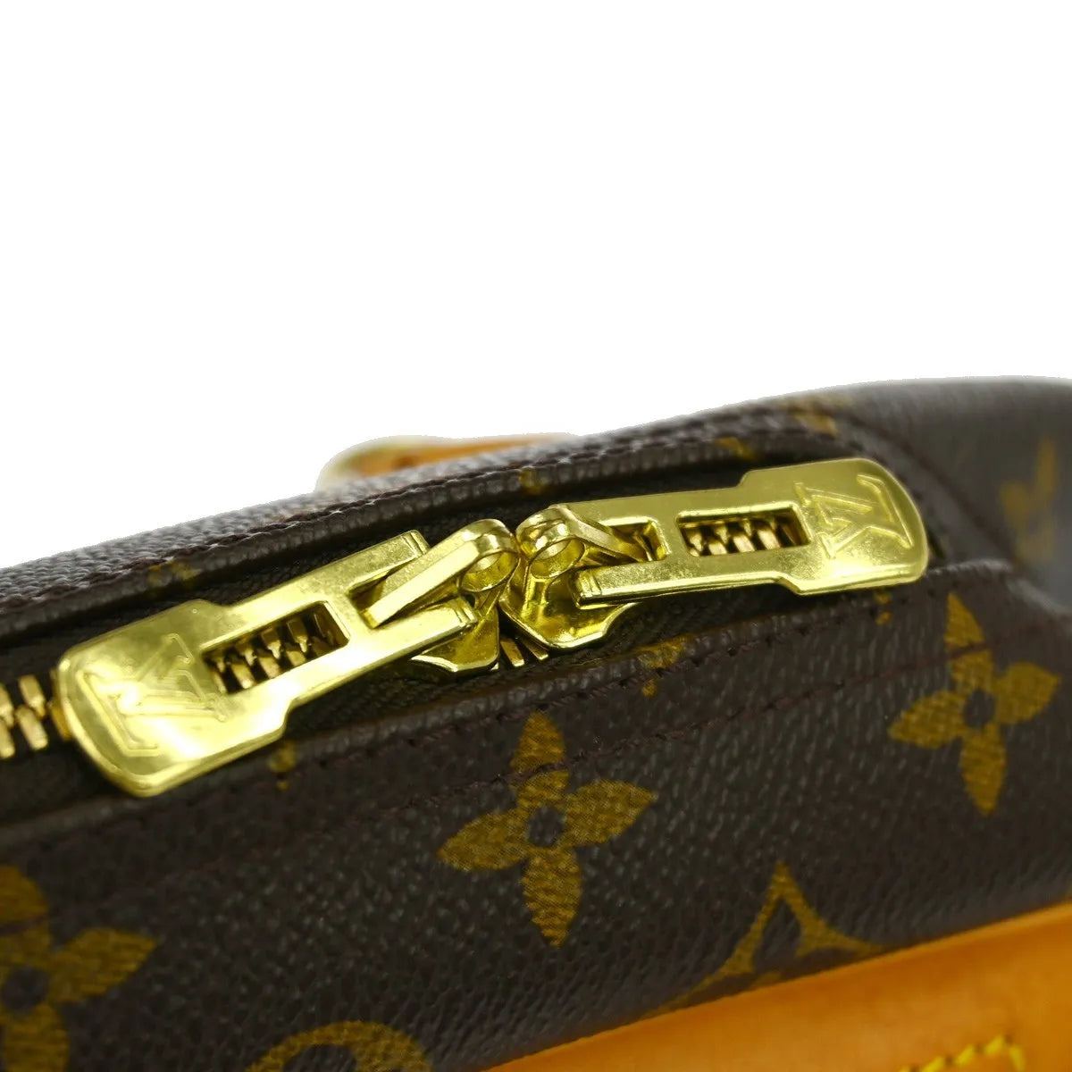 Louis Vuitton Deauville Monogram Canvas Brown Canvas Handbag (Pre-Owned)