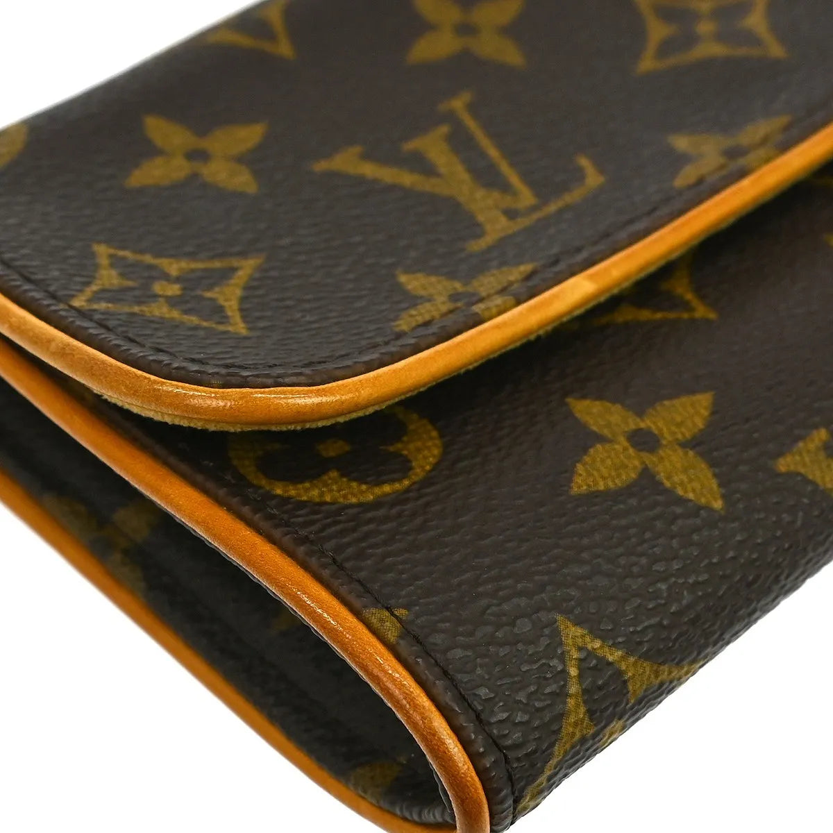 Louis Vuitton Twin Monogram Brown Canvas Clutche & Pouche Bag (Pre-Owned)