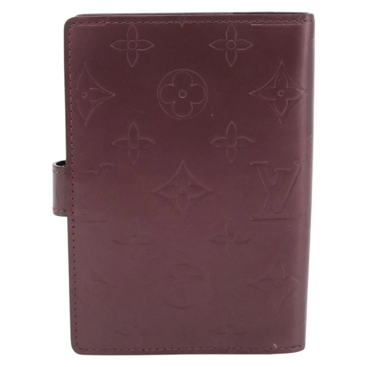 Louis Vuitton Agenda Cover Monogram Canvas Purple Canvas Clutche & Pouche Bag (Pre-Owned)