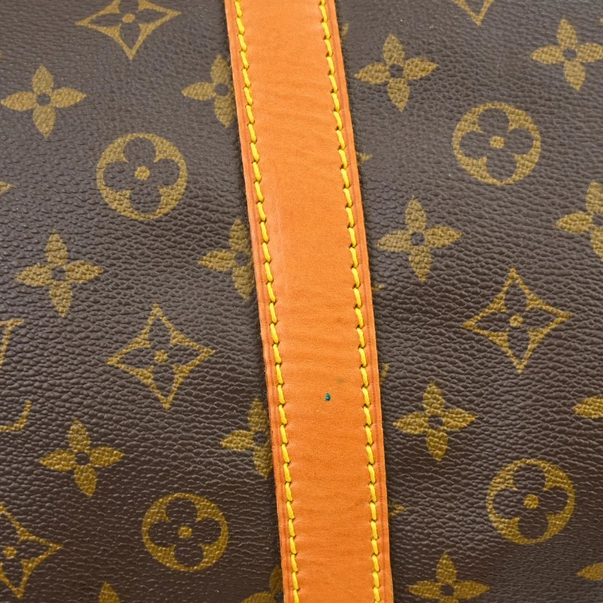 Louis Vuitton Keepall Monogram Canvas Brown Canvas Travel Bag Bag (Pre-Owned)