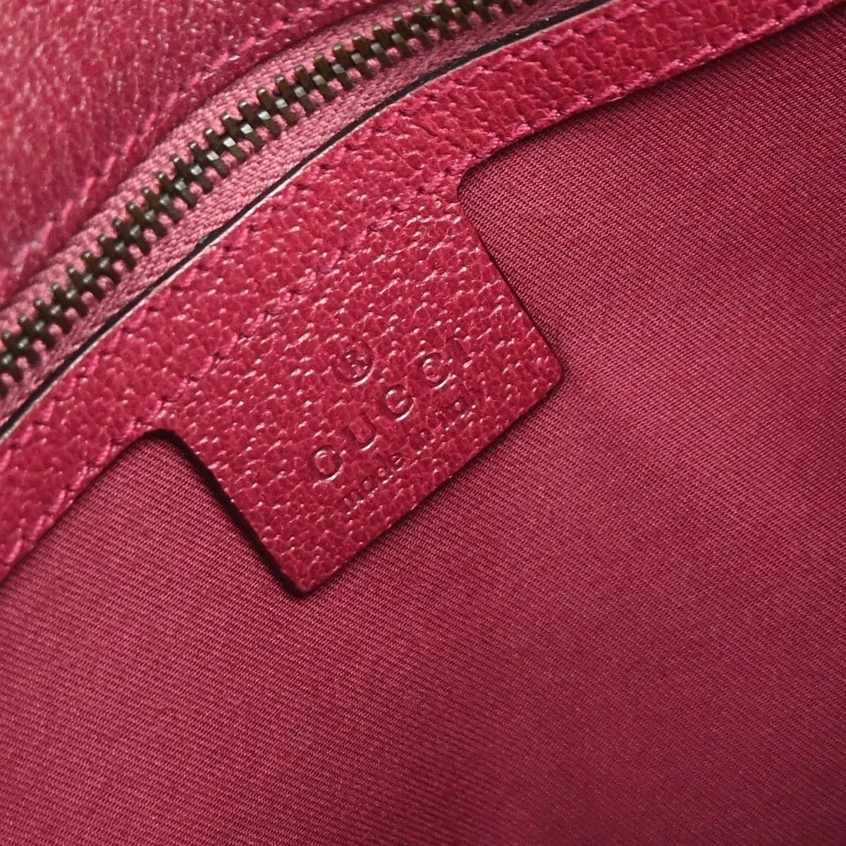 Gucci Horsebit Web Flap Gg Canvas And White Leather Pink Canvas Shoulder Bag Bag (Pre-Owned)