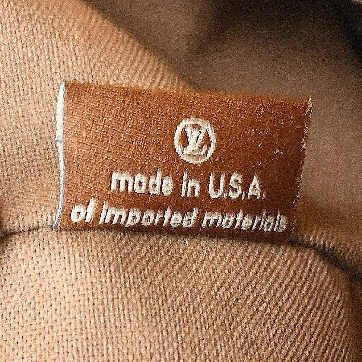 Louis Vuitton Palermo Monogram Canvas Brown Canvas Tote Bag Bag (Pre-Owned)