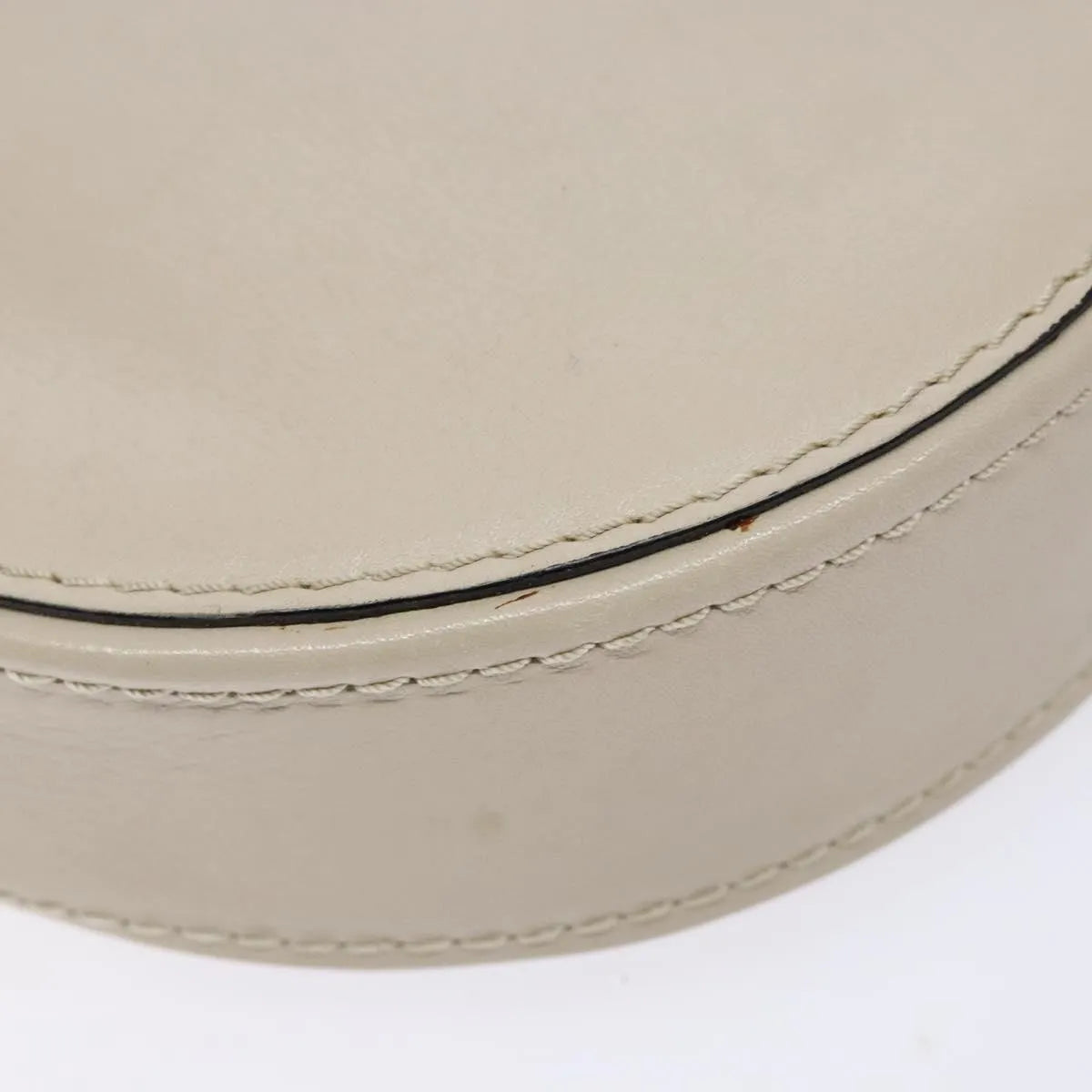 Bottega Veneta Vintage Leather Beige Leather Shoulder Bag Bag (Pre-Owned)