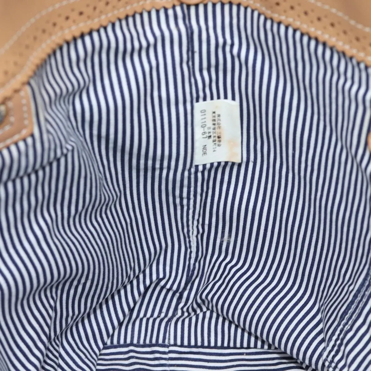 Burberry Blue Label Canvas Beige Canvas Tote Bag Bag (Pre-Owned)
