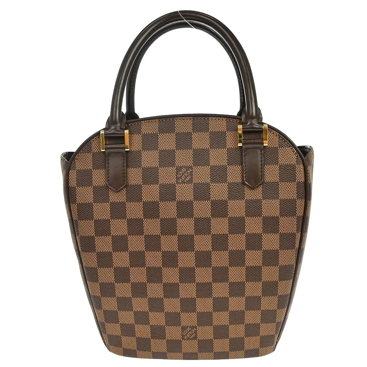 Louis Vuitton Sarria Damier Ebene Brown Canvas Handbag (Pre-Owned)