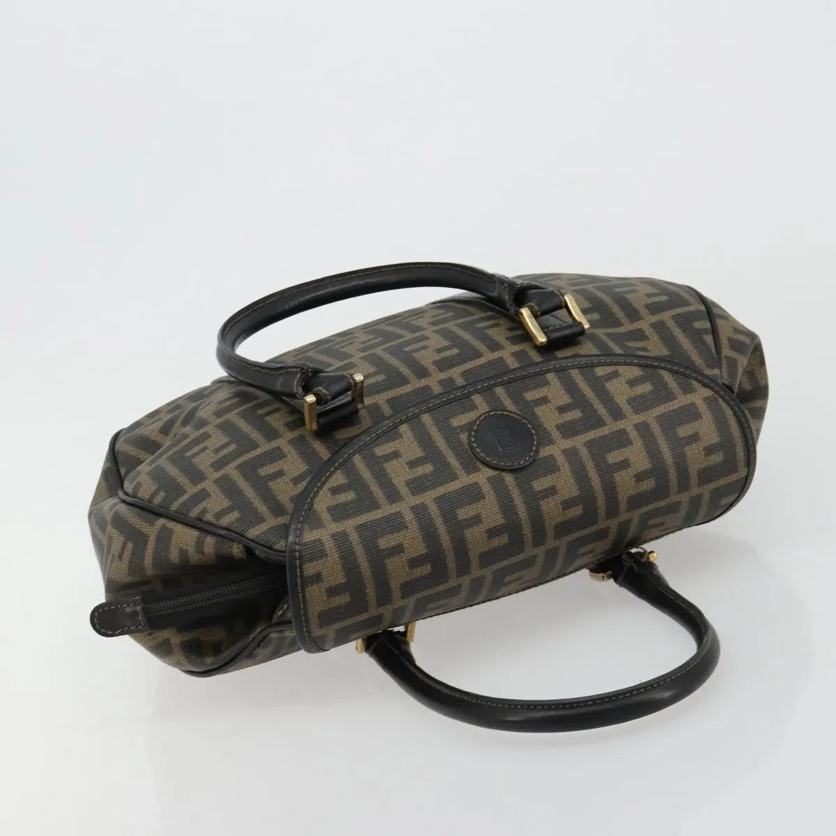 Fendi Zucca Tote Ff Motif Multicolour Canvas Handbag (Pre-Owned)