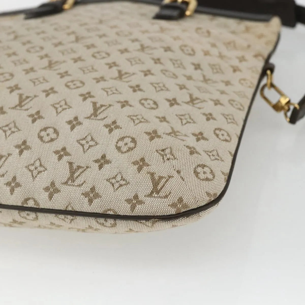 Louis Vuitton Francoise Mini Lin Khaki Canvas Tote Bag Bag (Pre-Owned)