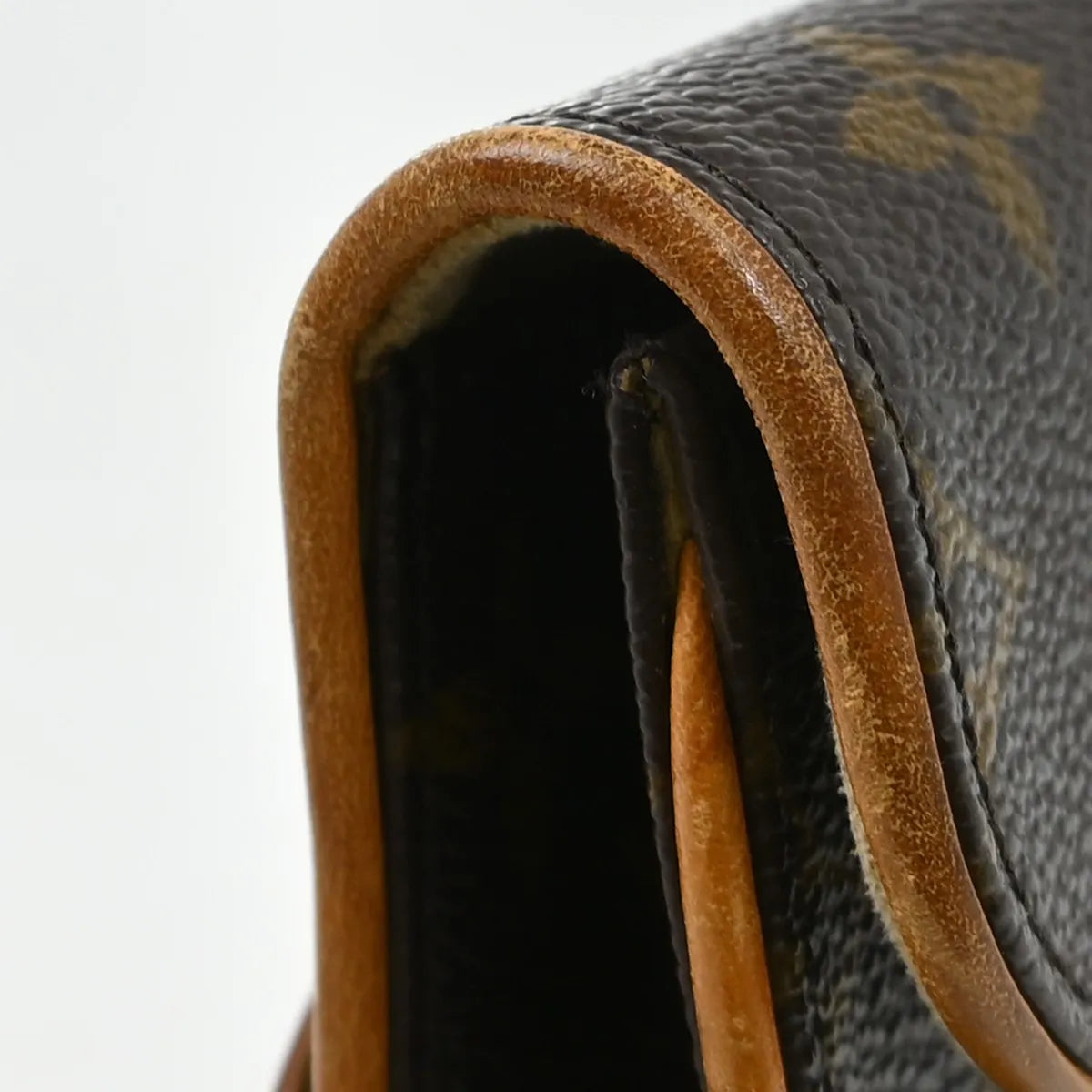Louis Vuitton Florentine Waist Monogram Canvas Brown Canvas Clutche & Pouche Bag (Pre-Owned)