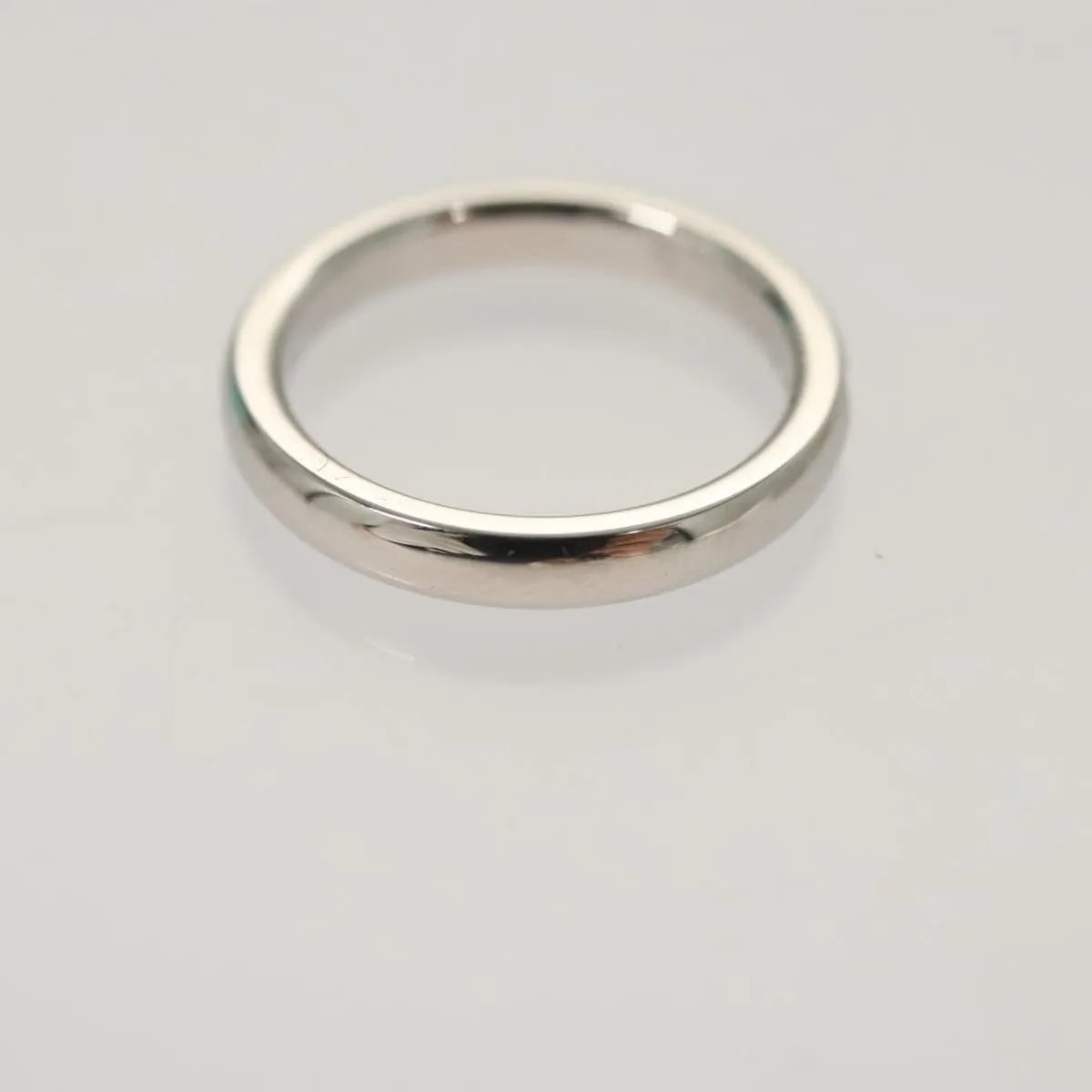 Tiffany & Co. Elsa Peretti Band Platinum Silver Platinum Ring Jewelry (Pre-Owned)