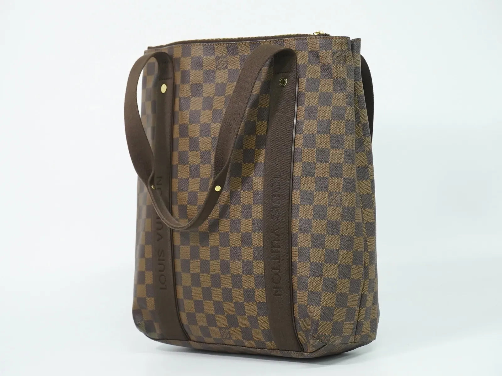 Louis Vuitton Beaubourg Damier Brown Canvas Tote Bag Bag (Pre-Owned)