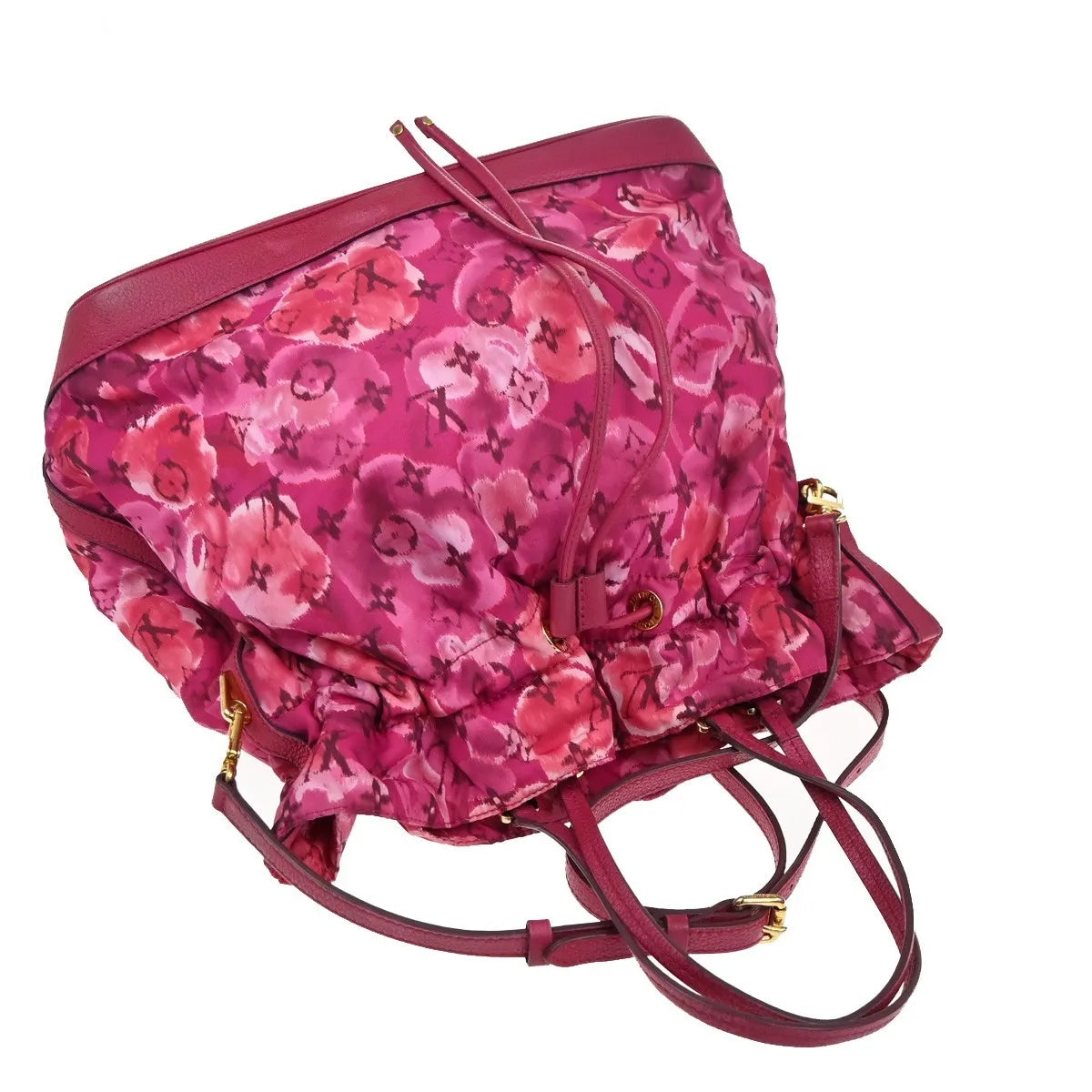 Louis Vuitton Noefull Ikat Nylon Pink Nylon Shoulder Bag Bag (Pre-Owned)