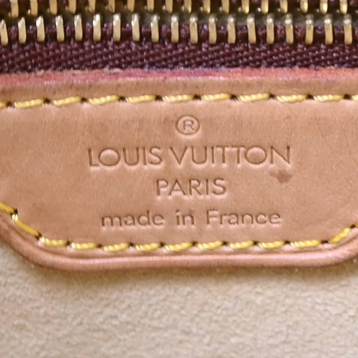 Louis Vuitton Looping Monogram Canvas Brown Canvas Handbag (Pre-Owned)