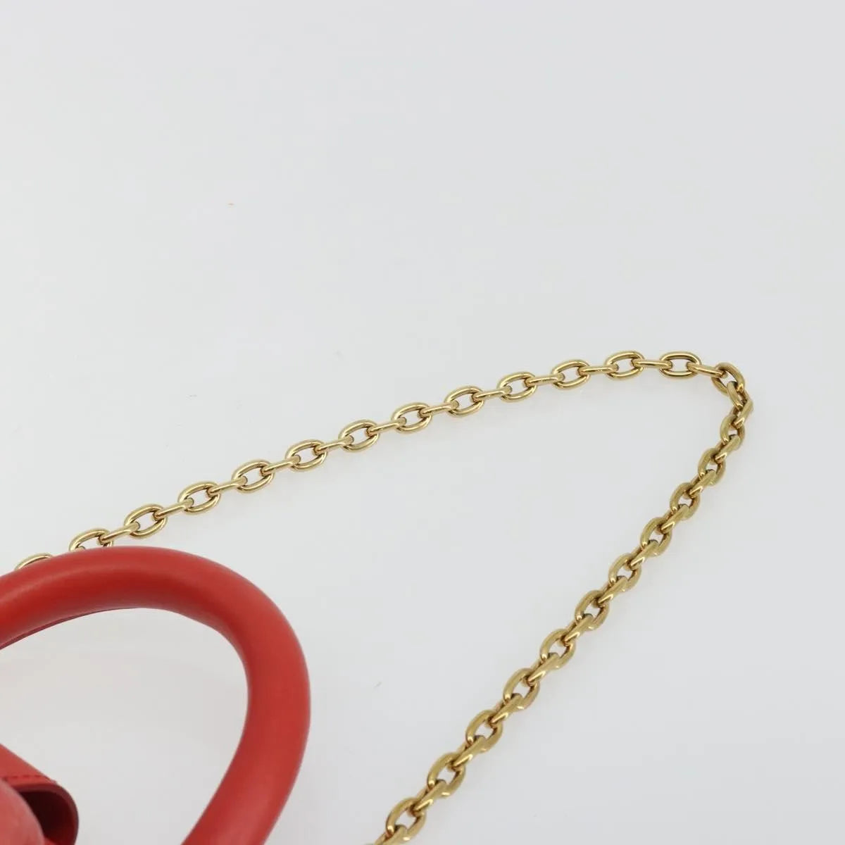 Louis Vuitton Monogram Top Handle Frame Clutch Monogram Canvas Red Canvas Clutche & Pouche Bag (Pre-Owned)