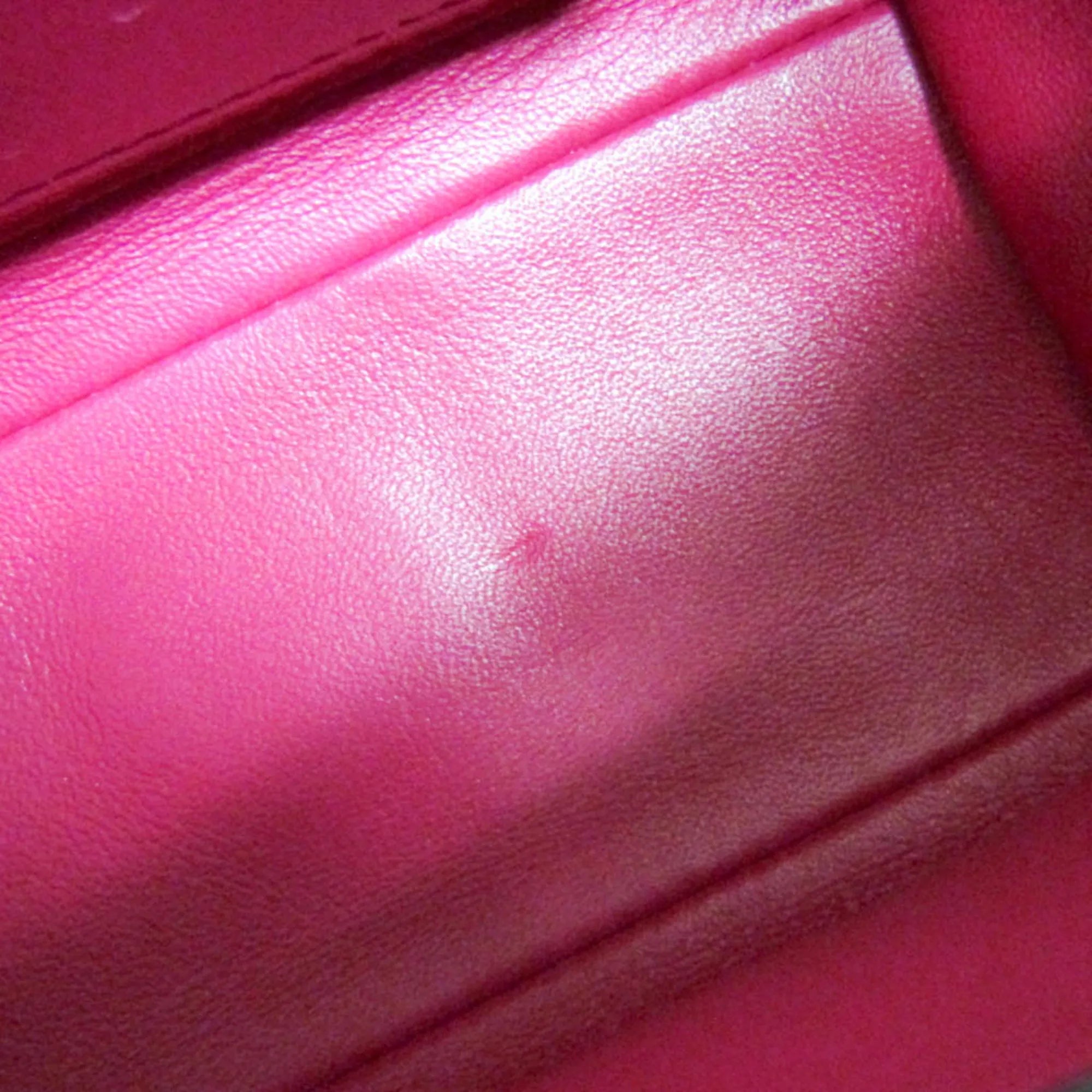 Valentino Garavani One Stud Top Handle Leather Pink Leather Handbag (Pre-Owned)