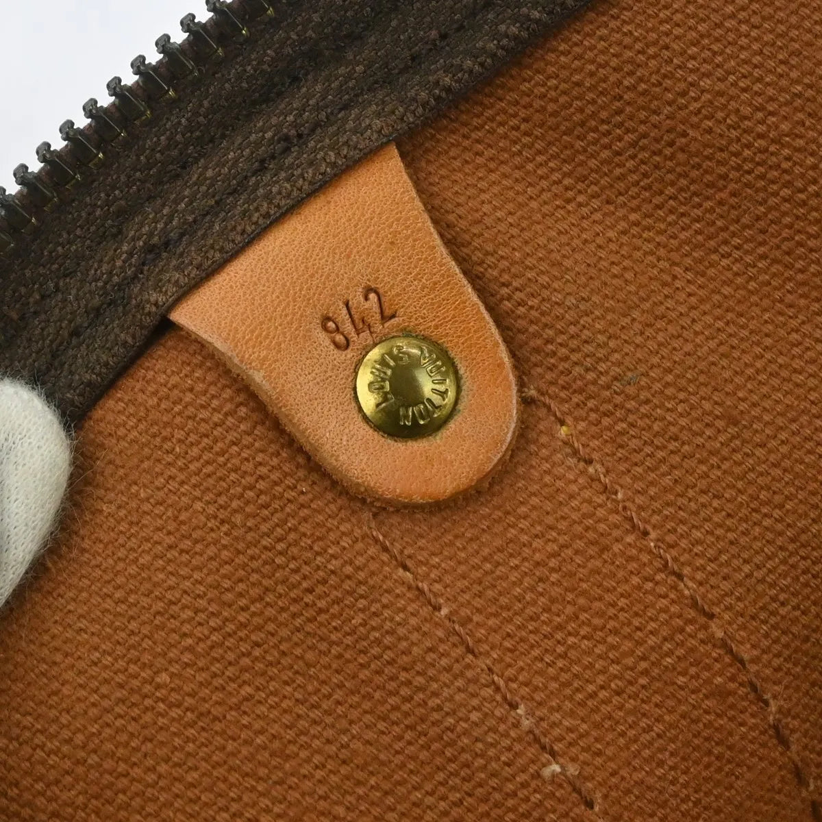 Louis Vuitton Keepall Monogram Canvas Brown Canvas Travel Bag Bag (Pre-Owned)