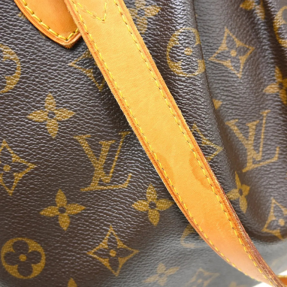 Louis Vuitton Palermo Monogram Canvas Brown Canvas Tote Bag Bag (Pre-Owned)