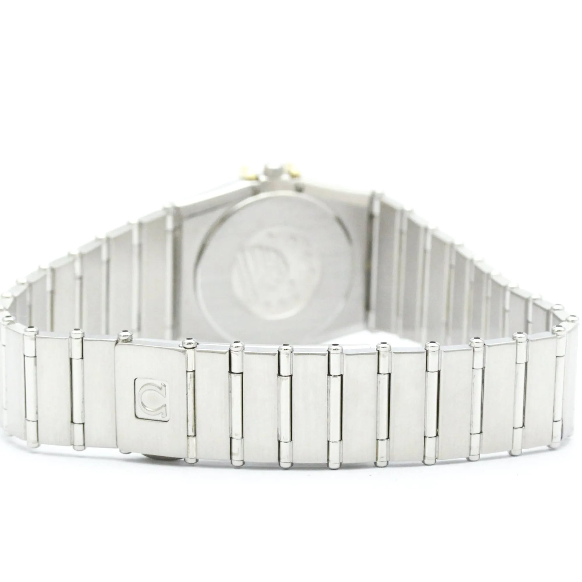 Omega Constellation Quartz Stainless Steel And Yellow Gold Watch (Pre-Owned)