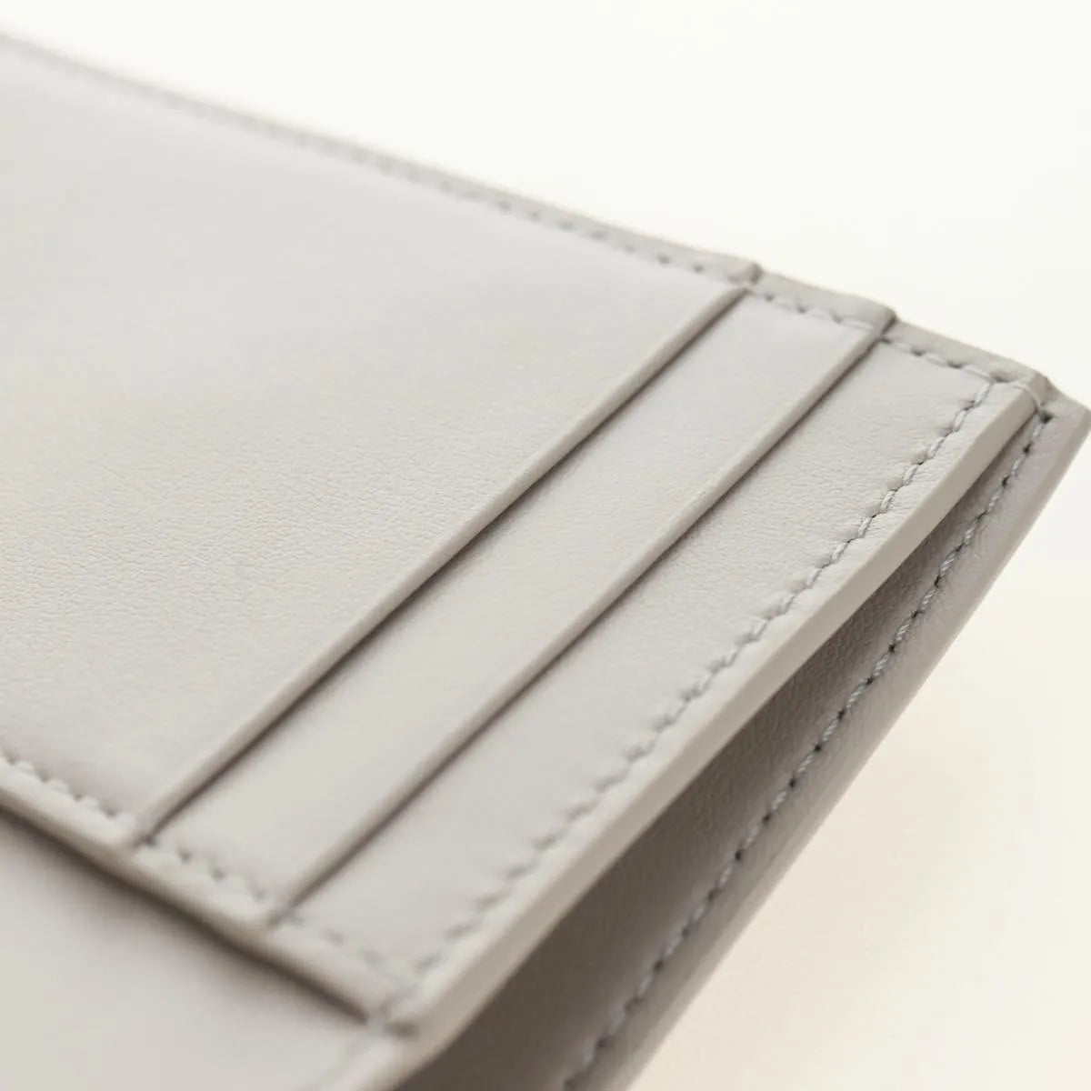 Celine Triomphe Trifold Leather Beige Leather Wallets Accessory (Pre-Owned)