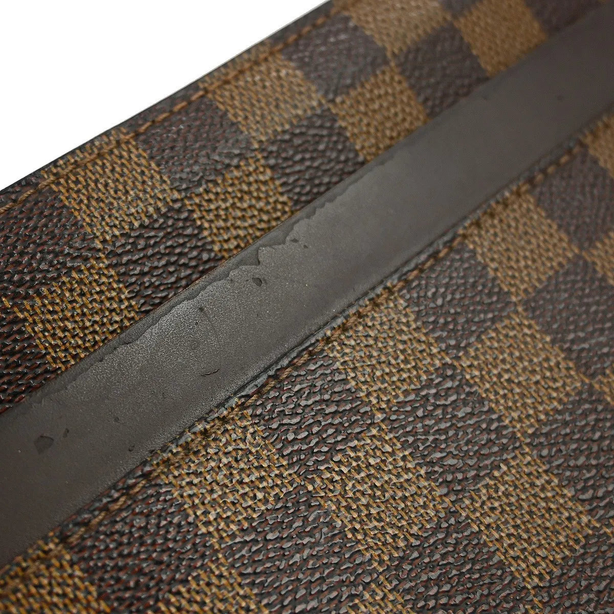 Louis Vuitton Pochette Saint Louis Damier Brown Canvas Clutche & Pouche Bag (Pre-Owned)