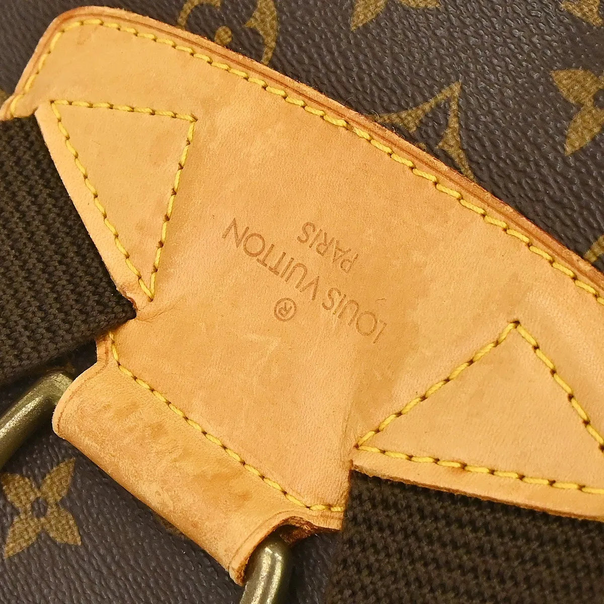 Louis Vuitton Vintage Montsouris Monogram Canvas Brown Canvas Backpack Bag (Pre-Owned)