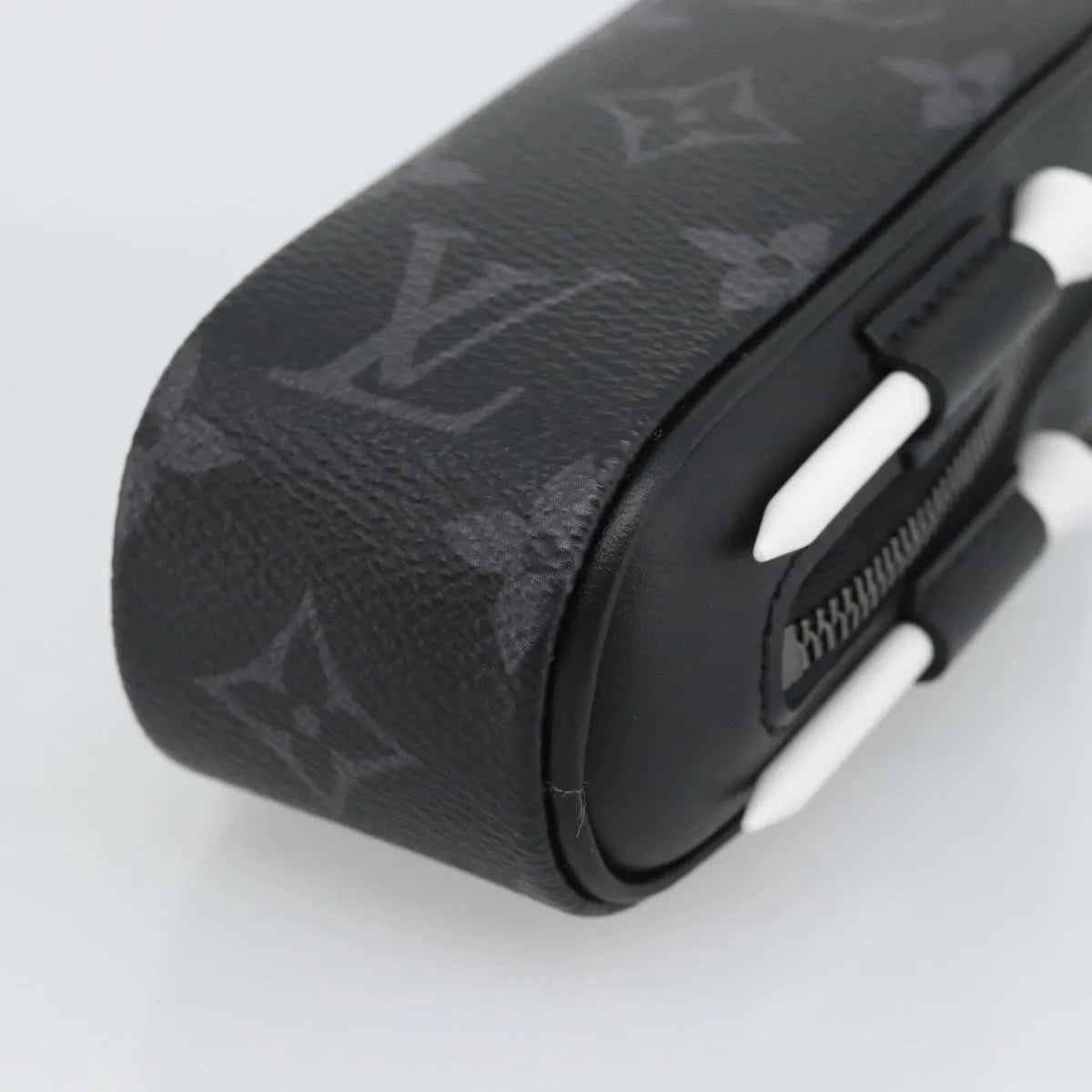Louis Vuitton Golf Ball Case Monogram Black Canvas Clutche & Pouche Bag (Pre-Owned)